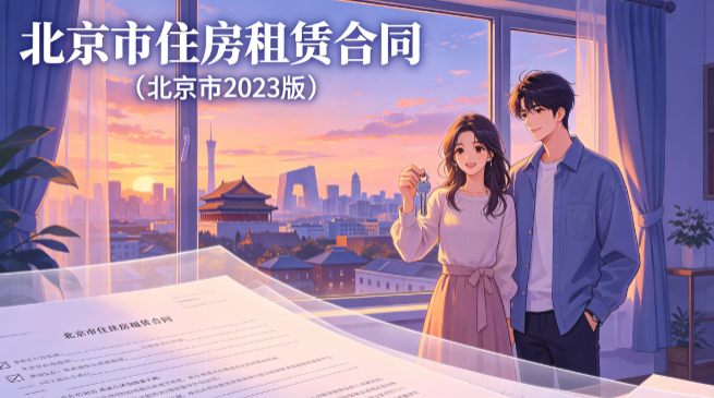 北京市住房租赁合同（北京市2023版）